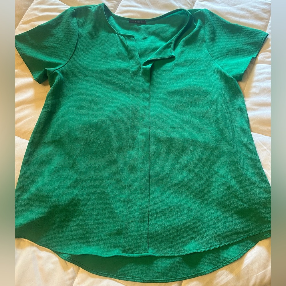 Kelly Green West Kei Top by Stitch Fix • Large - Picture 6 of 6